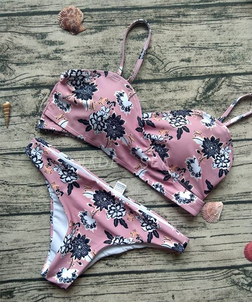 daisy print bikini 1